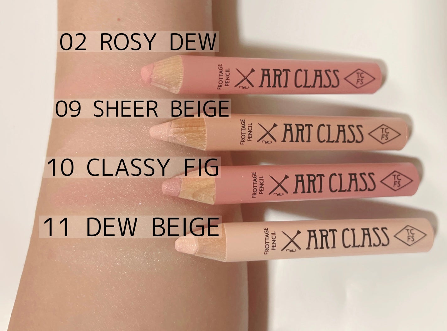 アートクラス フロッタージュペンシル/too cool for school/スティックアイシャドウを使ったクチコミ(3枚目)