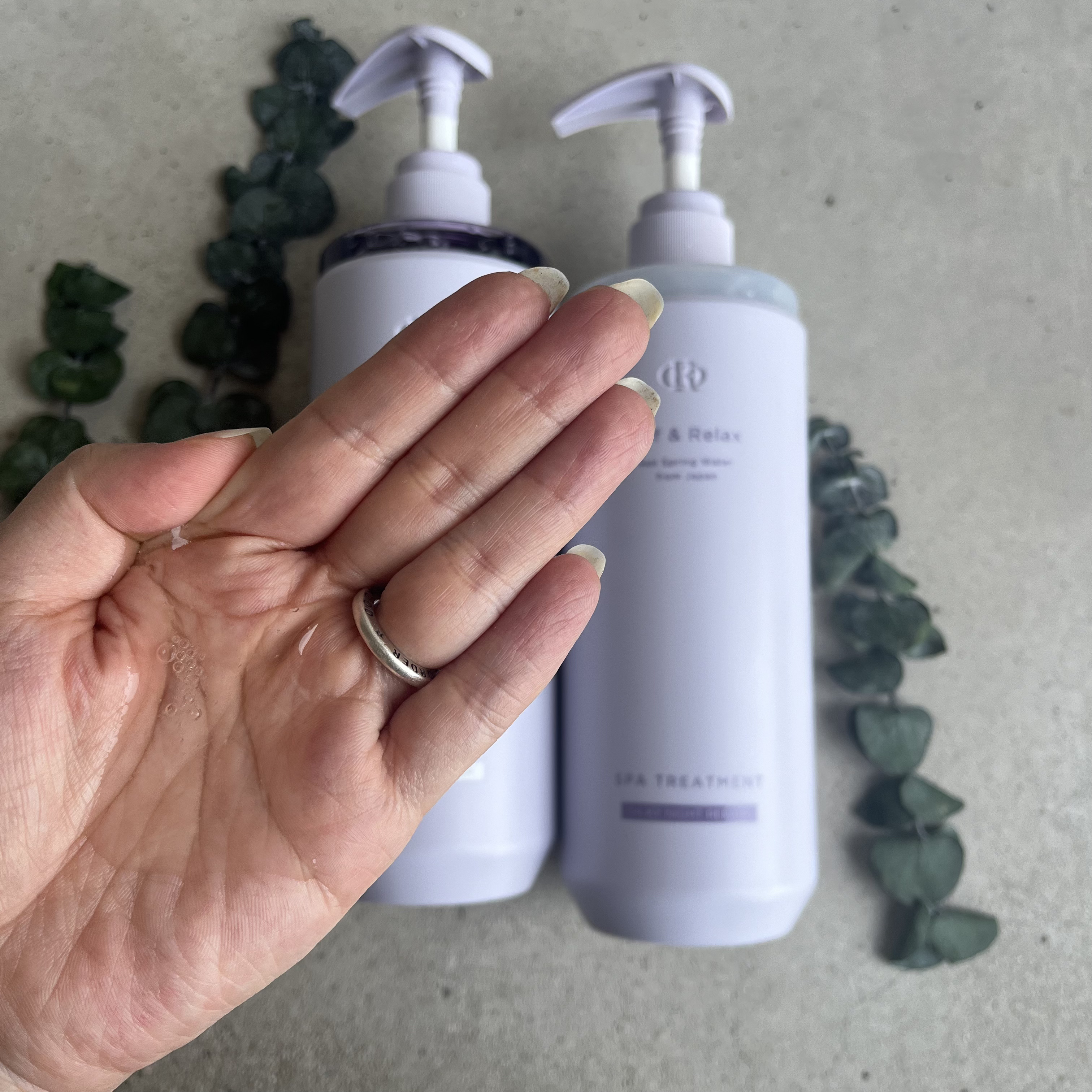 ＯＲ スパ・シャンプー／ヘアトリートメント シルキーナイトリペア/Off&Relax/市販シャンプーを使ったクチコミ（2枚目）