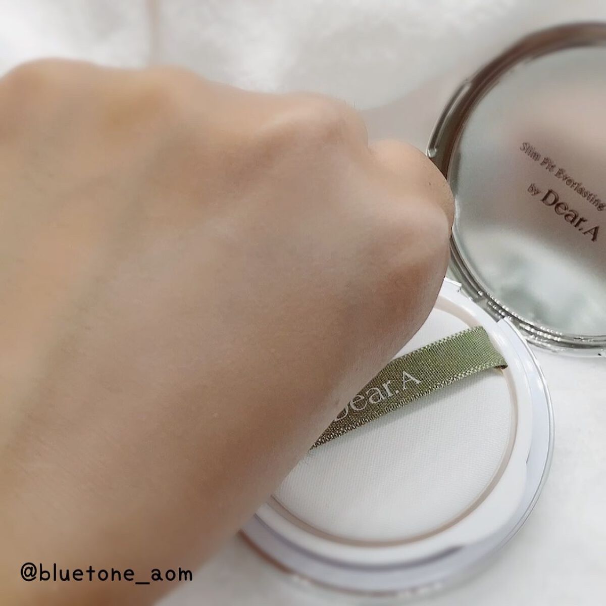 スリムフィット エバーラスティング クッション/Dear.A/クッションファンデーションを使ったクチコミ(5枚目)