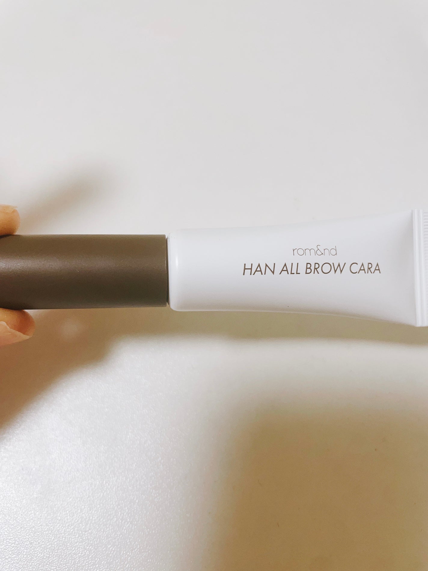 ハンオールブロウカラ/rom&nd/眉マスカラを使ったクチコミ(2枚目)