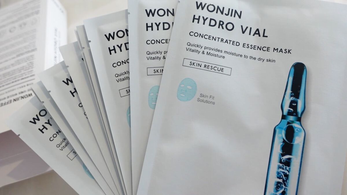 HYDRO VIAL MASK/WONJIN EFFECT/シートマスク・パックを使ったクチコミ（2枚目）