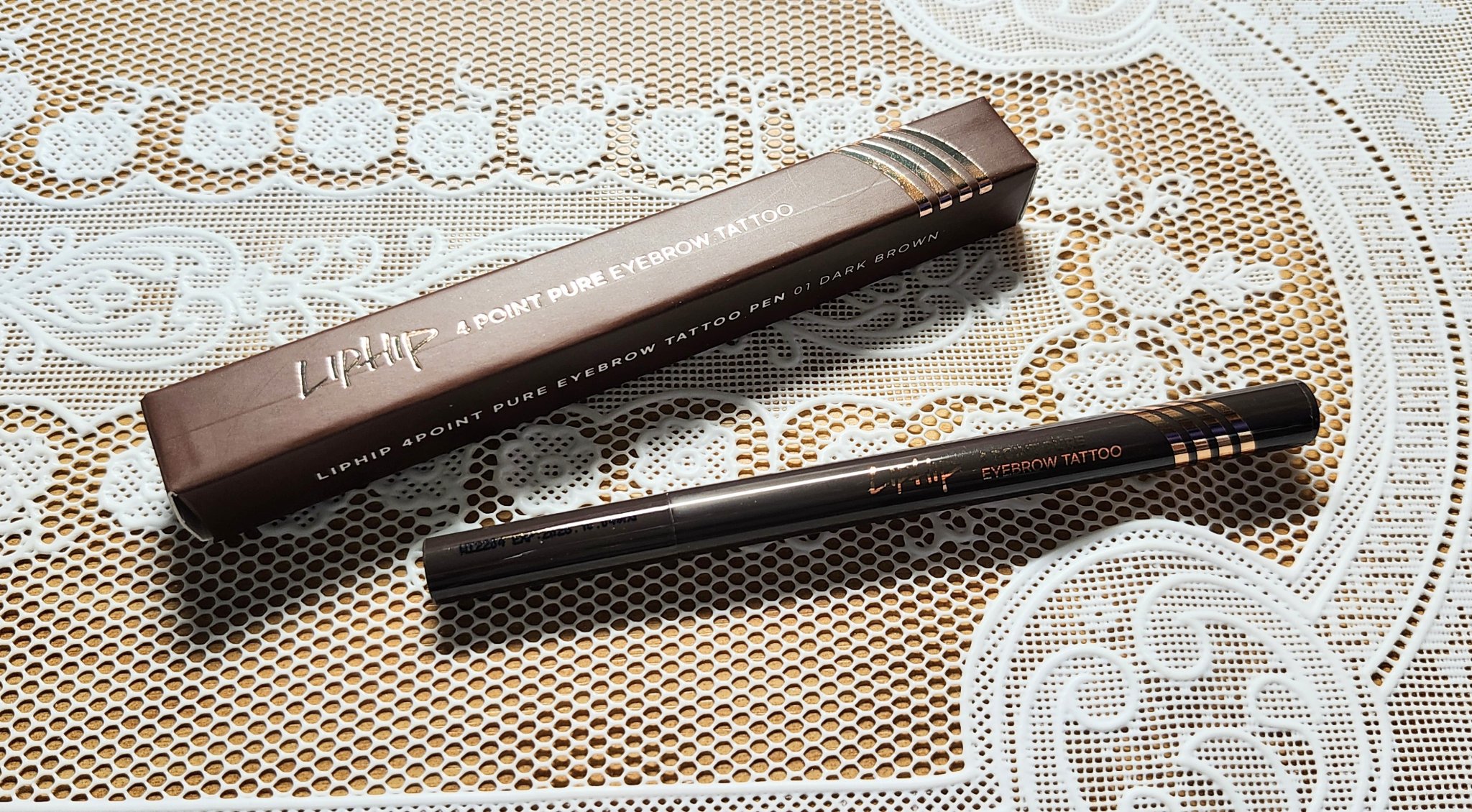 4 POINT PURE EYEBROW TATTOO/LIPHIP(リップヒップ)/眉ティントを使ったクチコミ（1枚目）