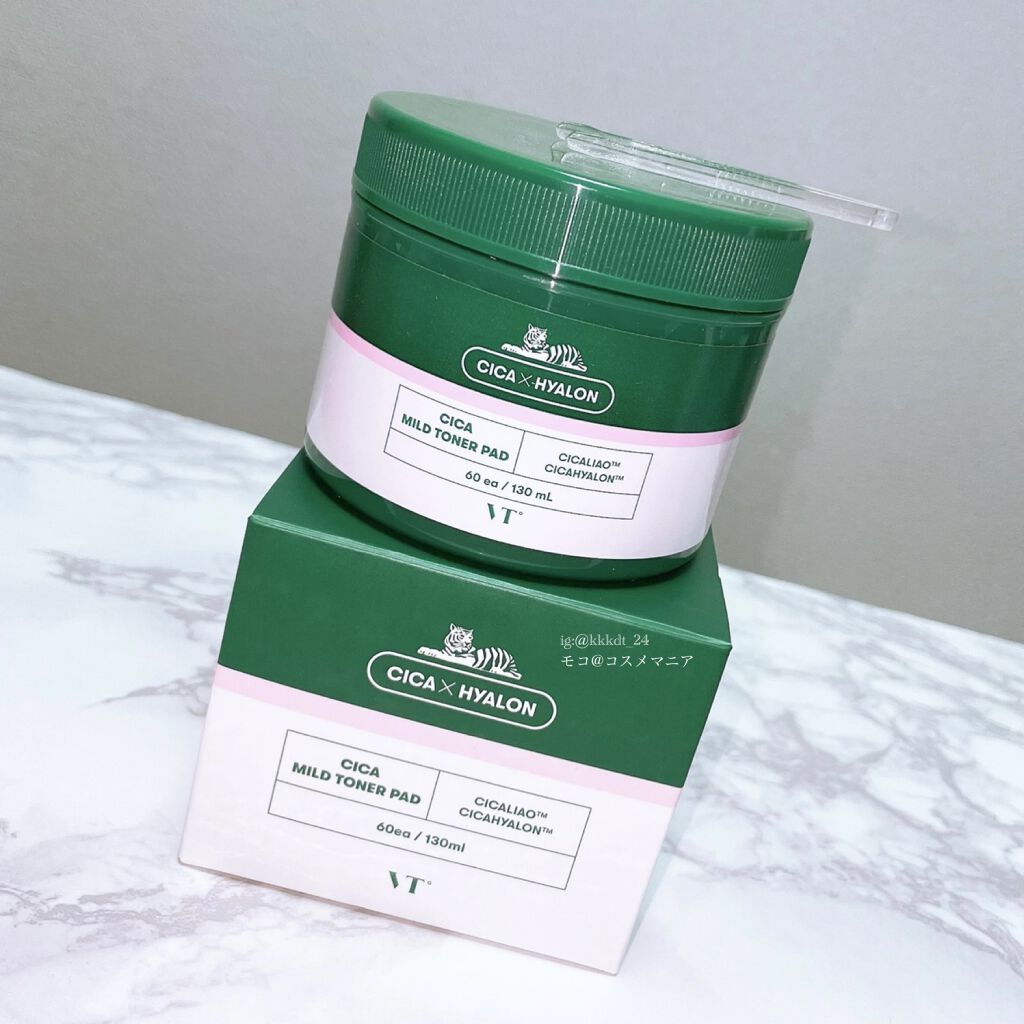 CICA マイルドトナーパッド/VT/トナーパッドを使ったクチコミ（2枚目）