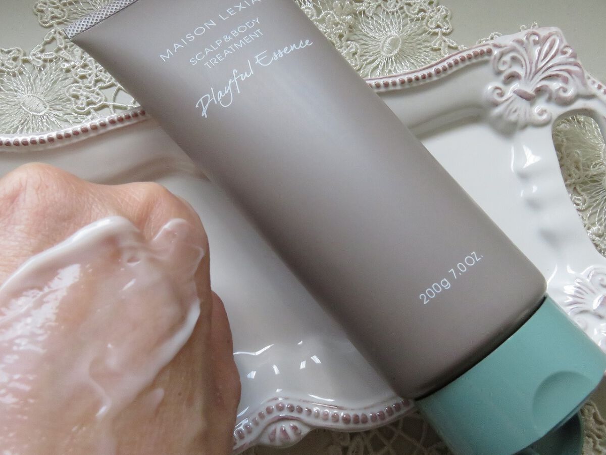 スカルプ＆ボディトリートメント プレイフルエッセンス/MAISON LEXIA/頭皮トリートメントを使ったクチコミ（1枚目）
