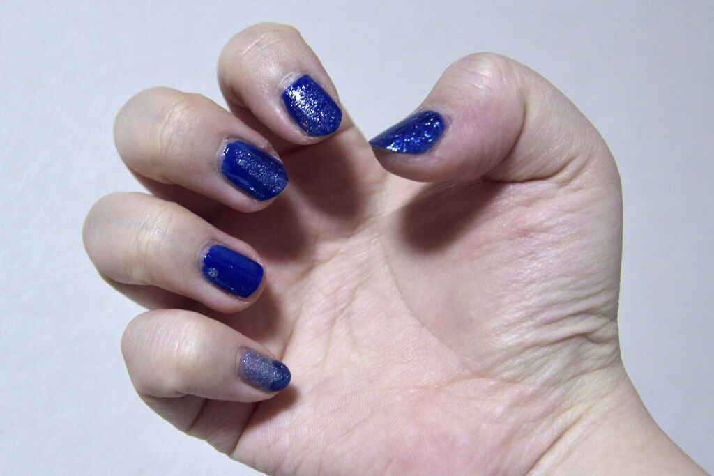 ネイルホリック リミテッドカラー Spring Denim GY063/ネイルホリック/マニキュアを使ったクチコミ（3枚目）