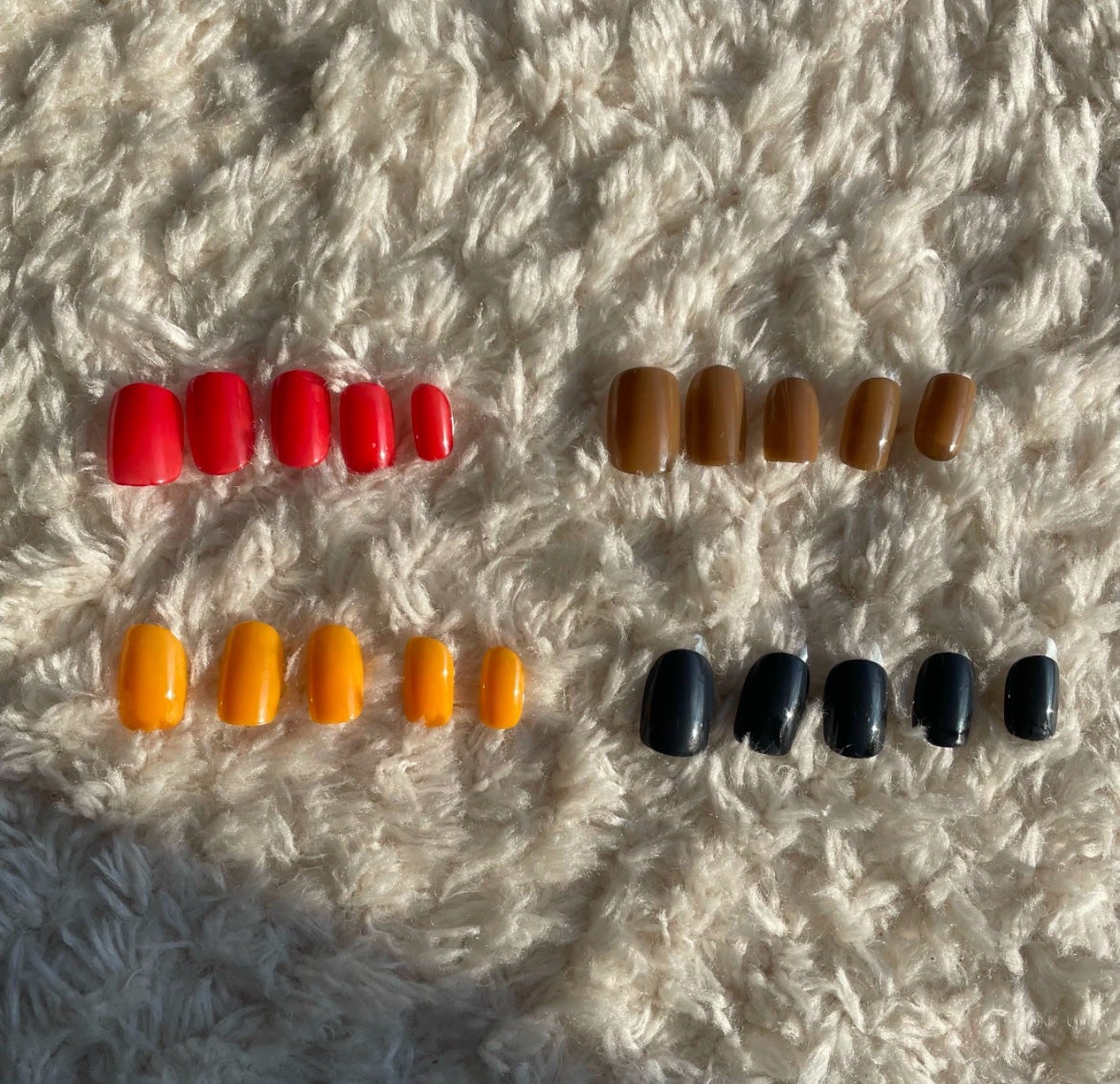 TPUネイルチップ(shape:Regular Square)/Muzmak/ネイルチップ・パーツを使ったクチコミ(4枚目)