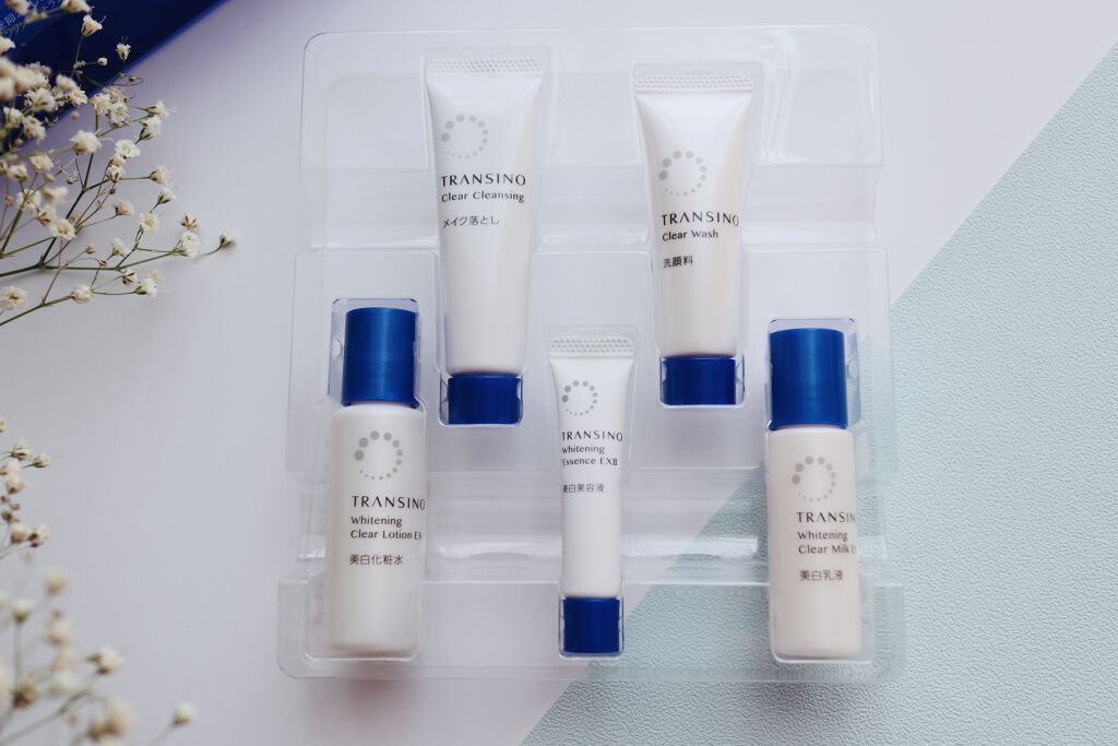 試してみた】薬用スキンケアシリーズ トライアルセット トランシーノの