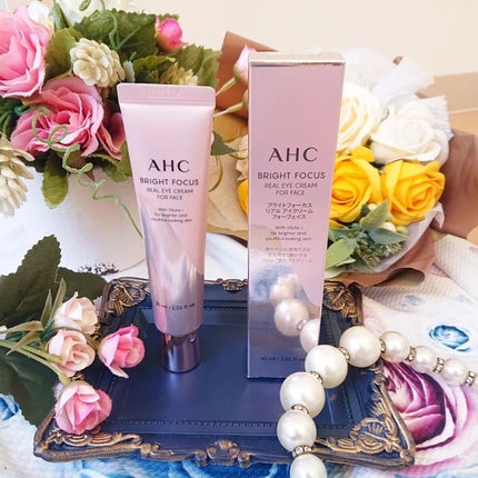 ブライト フォーカス リアル アイクリーム フォーフェイス/AHC/アイケア・アイクリームを使ったクチコミ(1枚目)