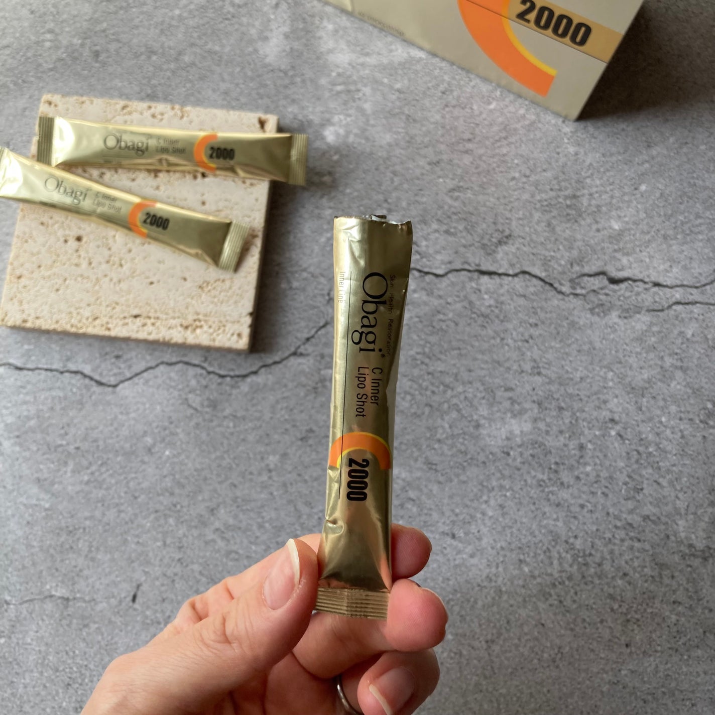 インナーリポショット/オバジ/美容サプリメントを使ったクチコミ(3枚目)