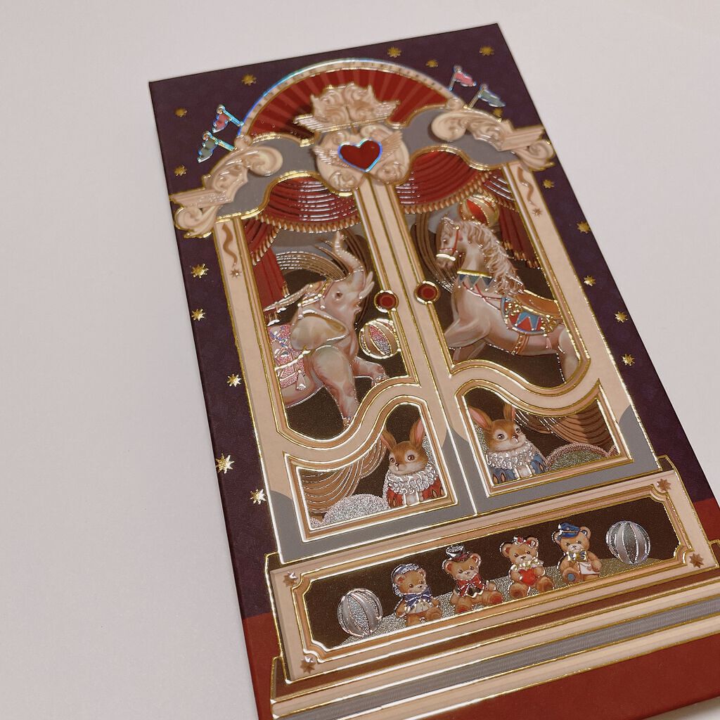 サーカスシリーズ12色アイシャドウパレット   01 Gorgeous Adventure/FlowerKnows/アイシャドウパレットを使ったクチコミ（2枚目）