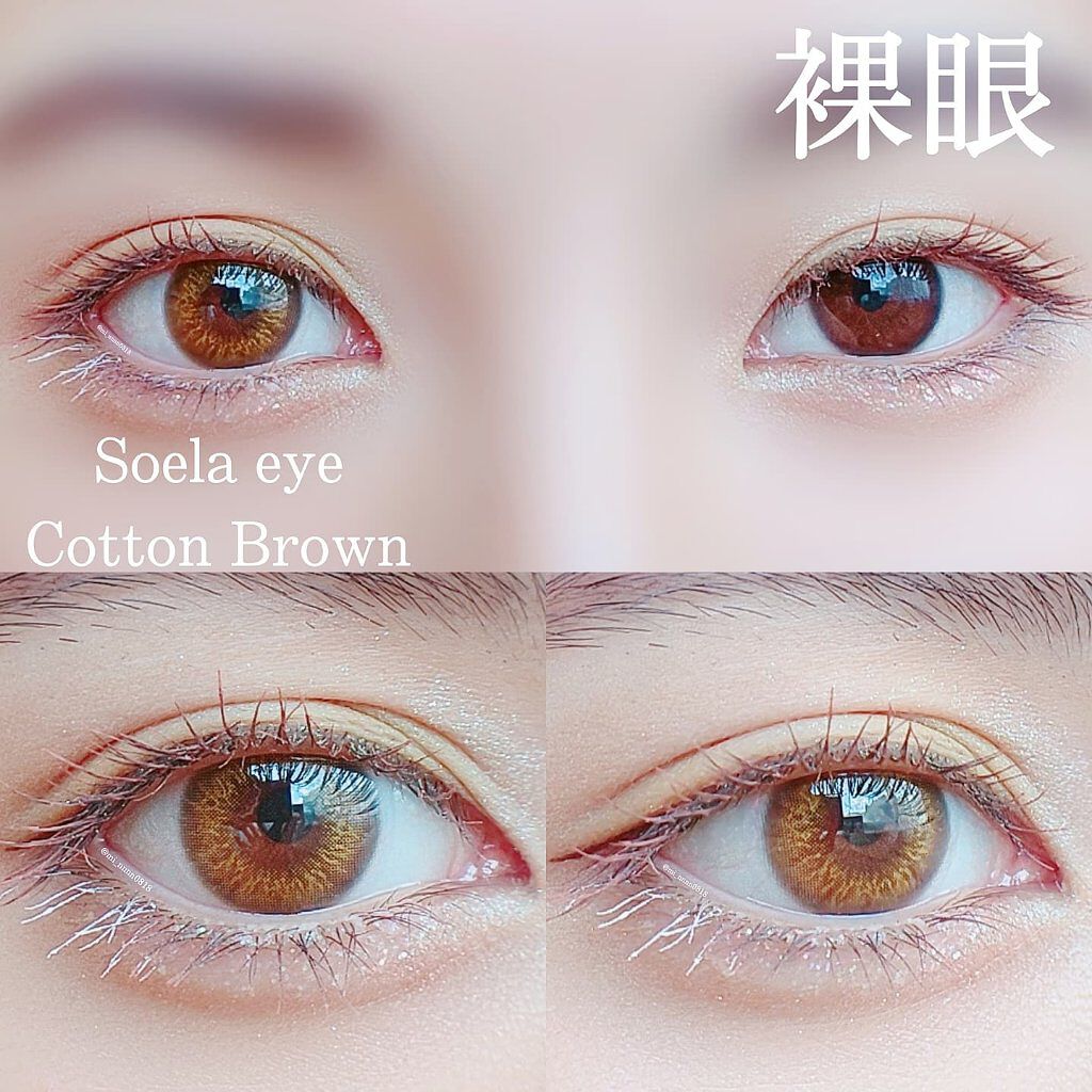 SOELA ソラ/蜜のレンズ/カラーコンタクトレンズを使ったクチコミ（2枚目）
