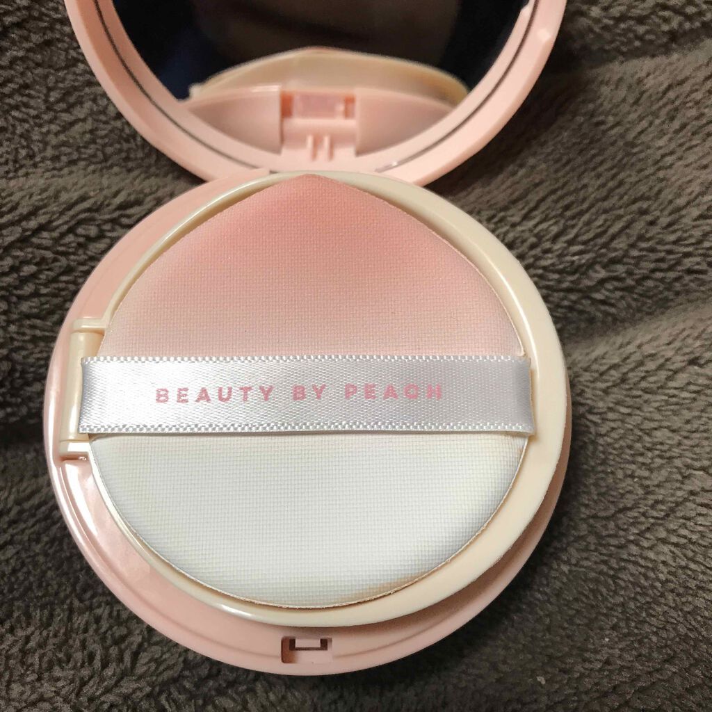 ハニーピーチグロウ クッション/Peach C/クッションファンデーションを使ったクチコミ（2枚目）