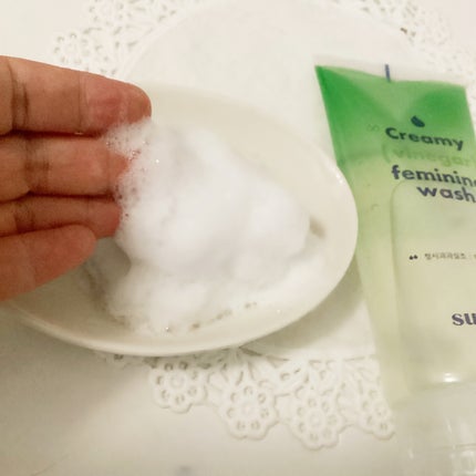クリーミービネガーフェミニンウォッシュ/suiskin/ボディソープを使ったクチコミ(5枚目)