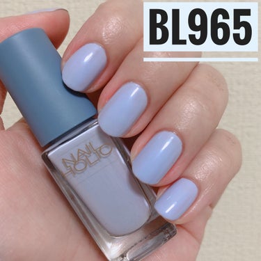 ネイルホリック リミテッドカラー Sping Denim BL965/ネイルホリック/マニキュアを使ったクチコミ（1枚目）