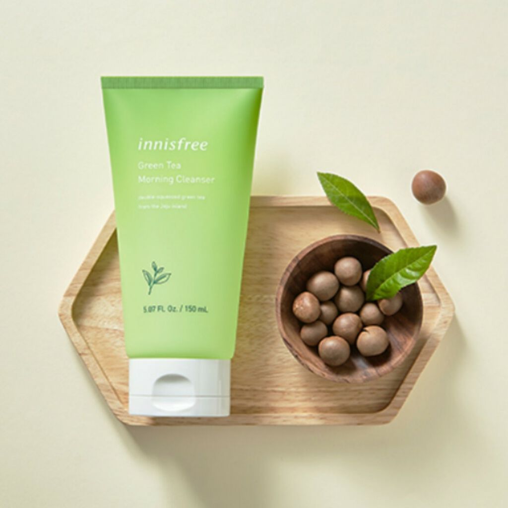 グリーンティー モーニングクレンザー/innisfree/洗顔フォームを使ったクチコミ(1枚目)