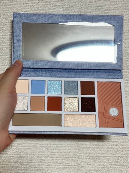 デザイナーアイズ&チークパレット/PERFECT DIARY/アイシャドウパレットを使ったクチコミ(2枚目)