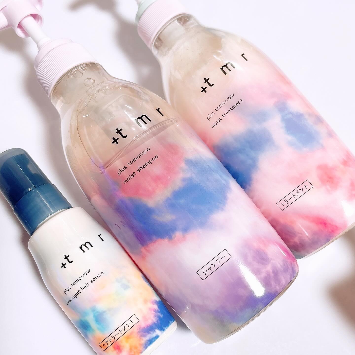 オーバーナイト ヘアセラム/＋ｔｍｒ/ヘアオイルを使ったクチコミ（2枚目）