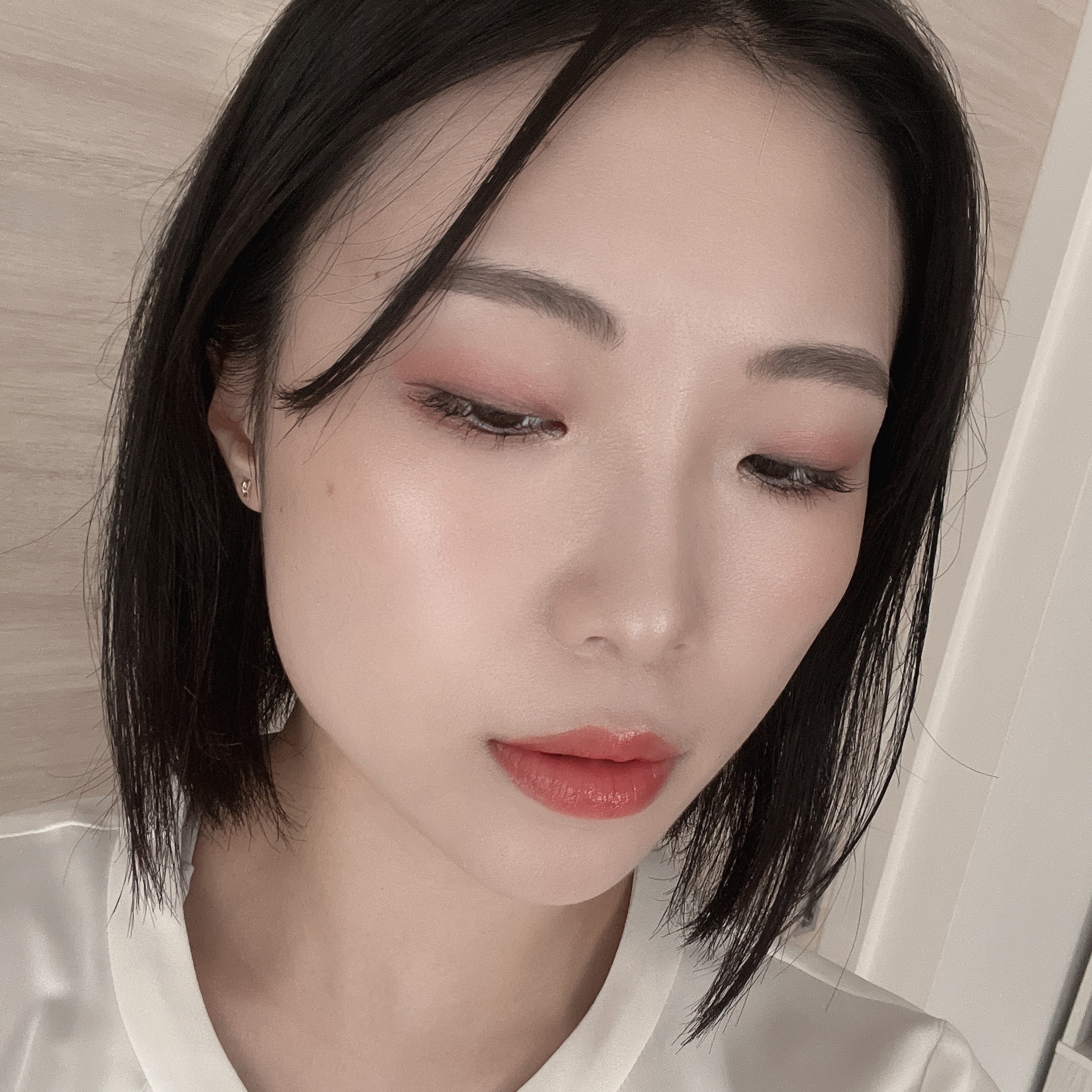 トゥルーディメンショングロウチーク/hince/パウダーチークを使ったクチコミ（2枚目）