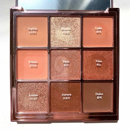 The Bella collection eyeshadow palette/CELEFIT/アイシャドウパレットを使ったクチコミ(2枚目)