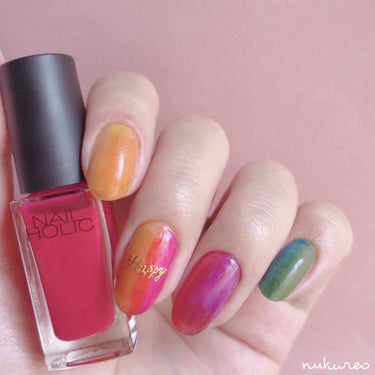 ネイルホリック Juicy color RD405/ネイルホリック/マニキュアを使ったクチコミ（1枚目）