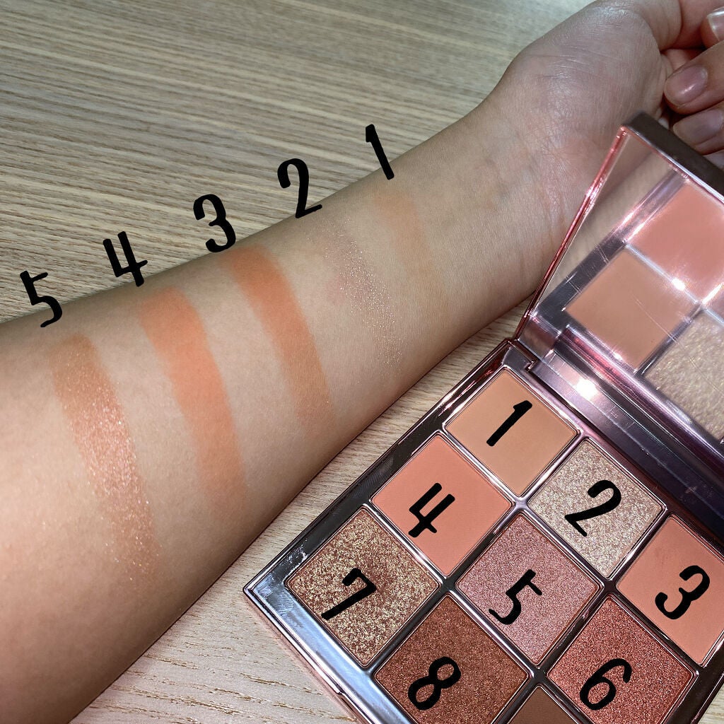 The Bella collection eyeshadow palette/CELEFIT/アイシャドウパレットを使ったクチコミ(5枚目)