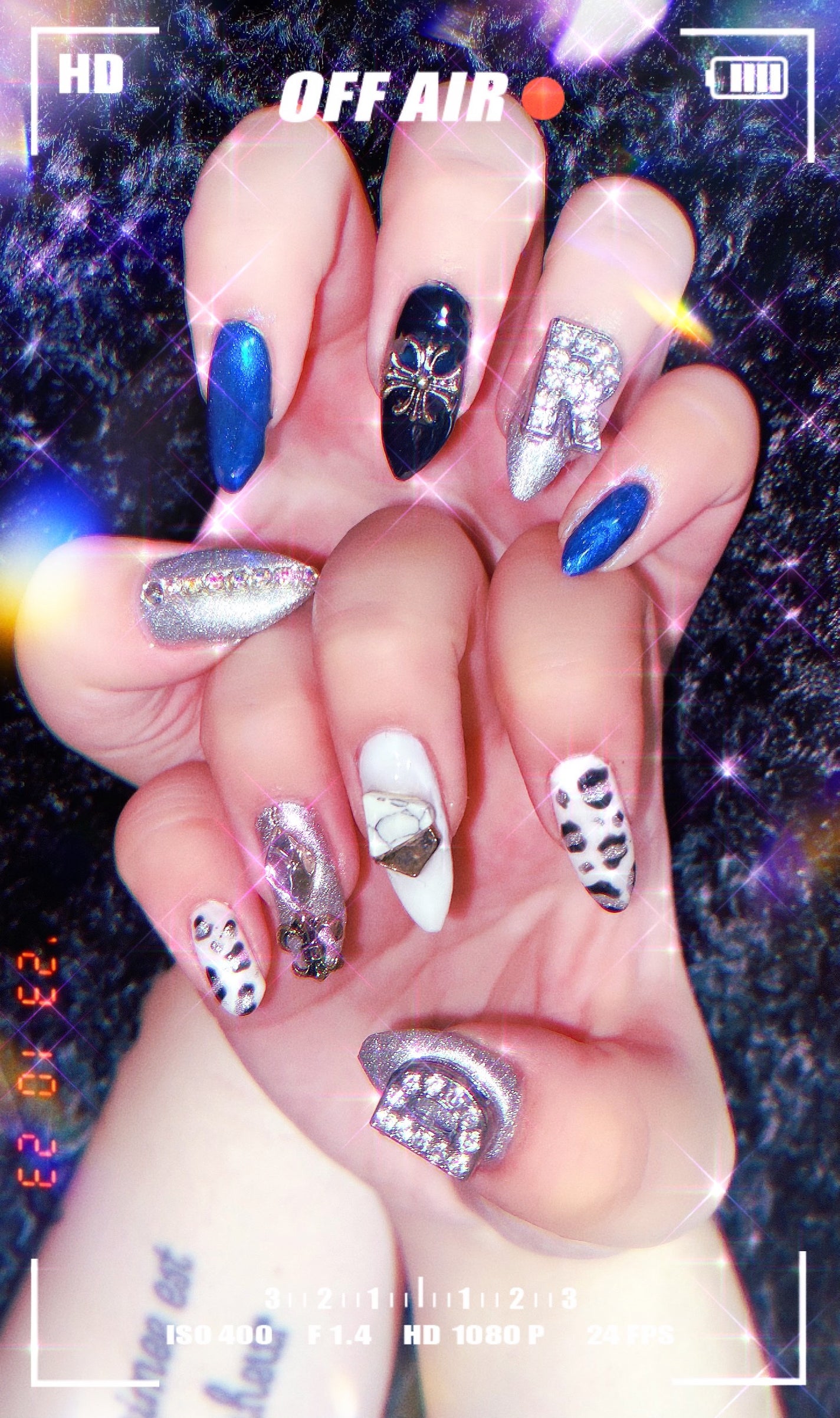 ジェルネイル(ライト対応)/セリア/ジェルネイルを使ったクチコミ(1枚目)