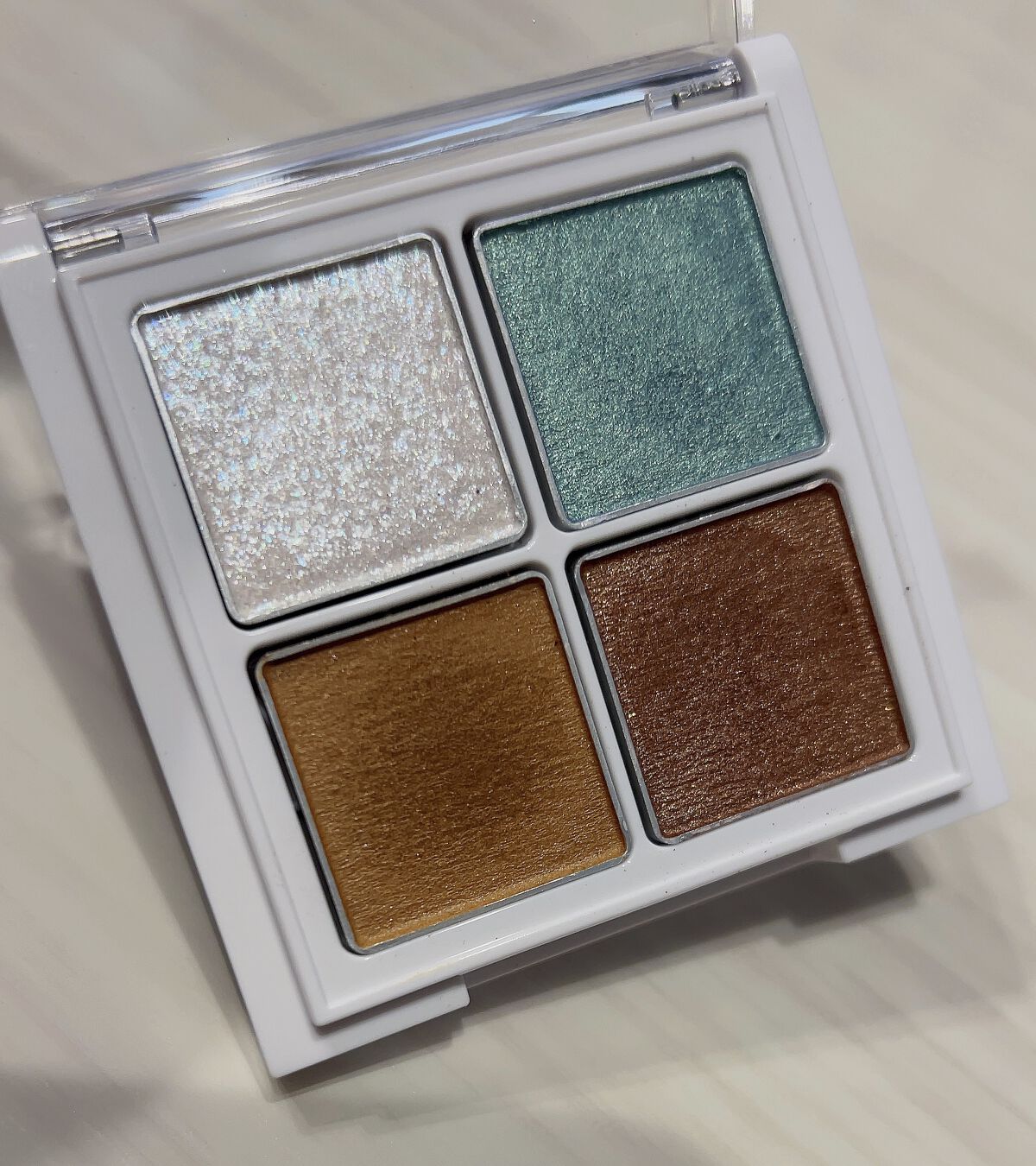 アイパレット 02 スモーキーブルー/sopo/アイシャドウパレットを使ったクチコミ（3枚目）