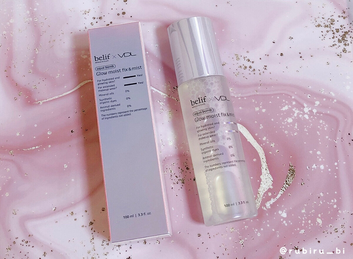 belif × VDL グロウ モイスト フィックス ＆ ミスト/belif/ミスト状化粧水を使ったクチコミ（1枚目）
