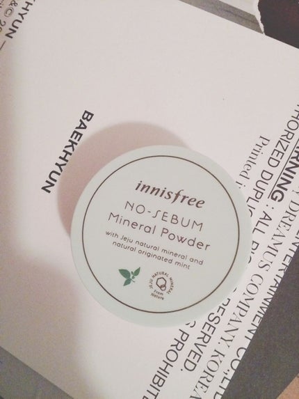 ノーセバム ミネラルパウダー/innisfree/ルースパウダーを使ったクチコミ(1枚目)