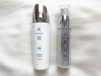 肌潤美白化粧水/米肌/化粧水を使ったクチコミ(1枚目)