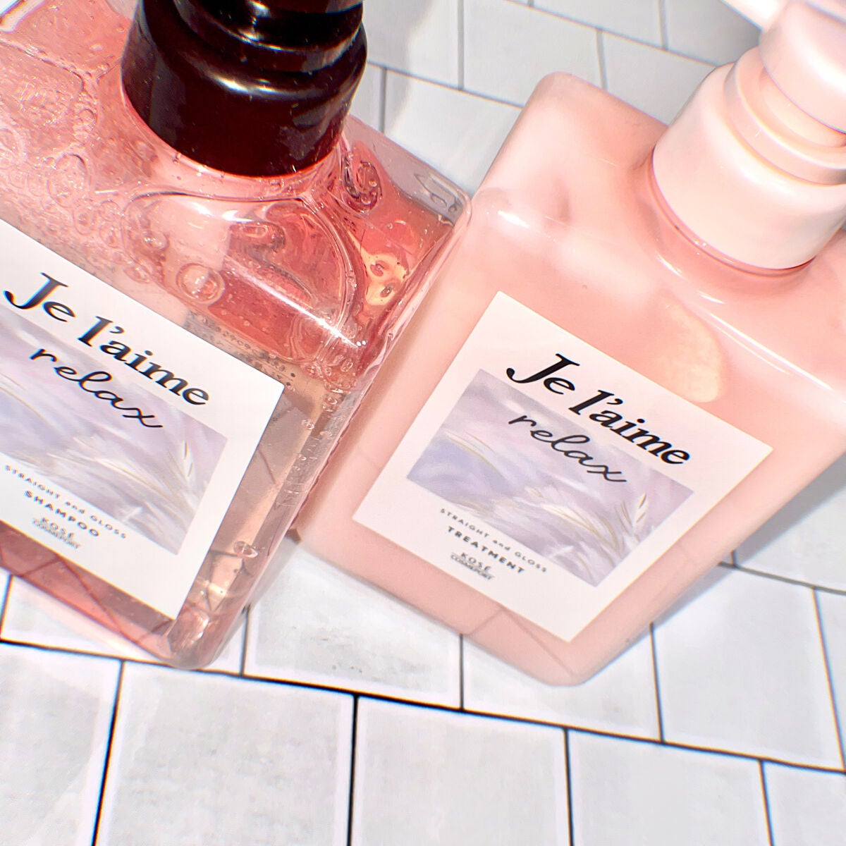 リラックス ミッドナイトリペア シャンプー/ヘアトリートメント (ストレート&グロス)/Je l'aime/市販シャンプーを使ったクチコミ(2枚目)