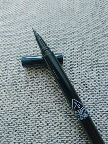 SUPER SLIM LIQUID EYE LINER/3CE/リキッドアイライナーを使ったクチコミ(2枚目)