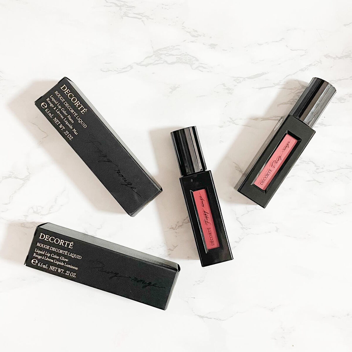 ルージュ デコルテ リキッド 17 mannish lady（Foggy rouge）/DECORTÉ/口紅を使ったクチコミ（1枚目）