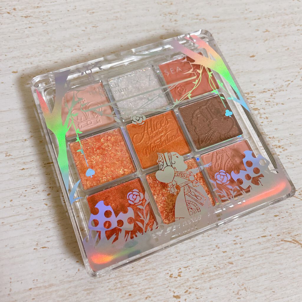 クォーツ 9色アイシャドウパレット(ドリームランドアイシャドウ)/ZEESEA/アイシャドウパレットを使ったクチコミ(2枚目)