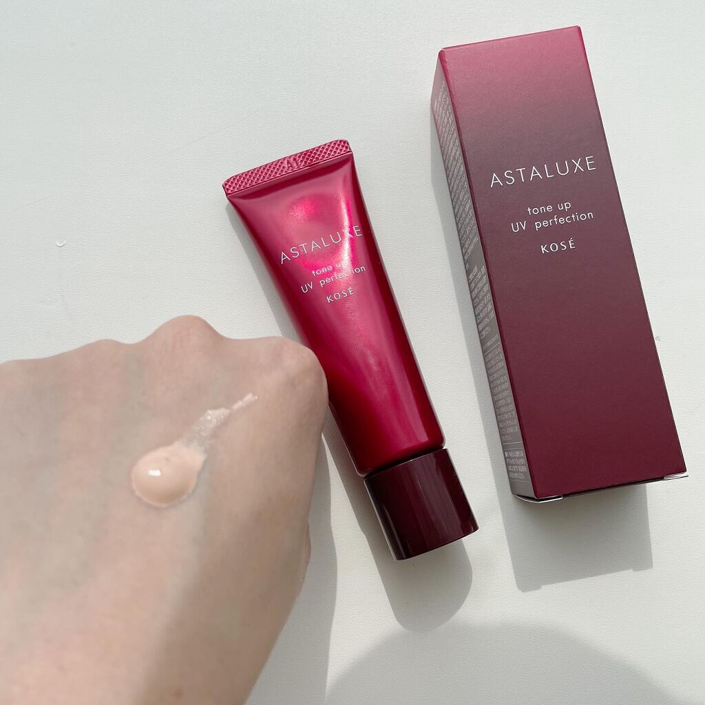 アスタリュクス トーンアップUV パーフェクション AX/コーセー/日焼け止めミルクを使ったクチコミ（3枚目）