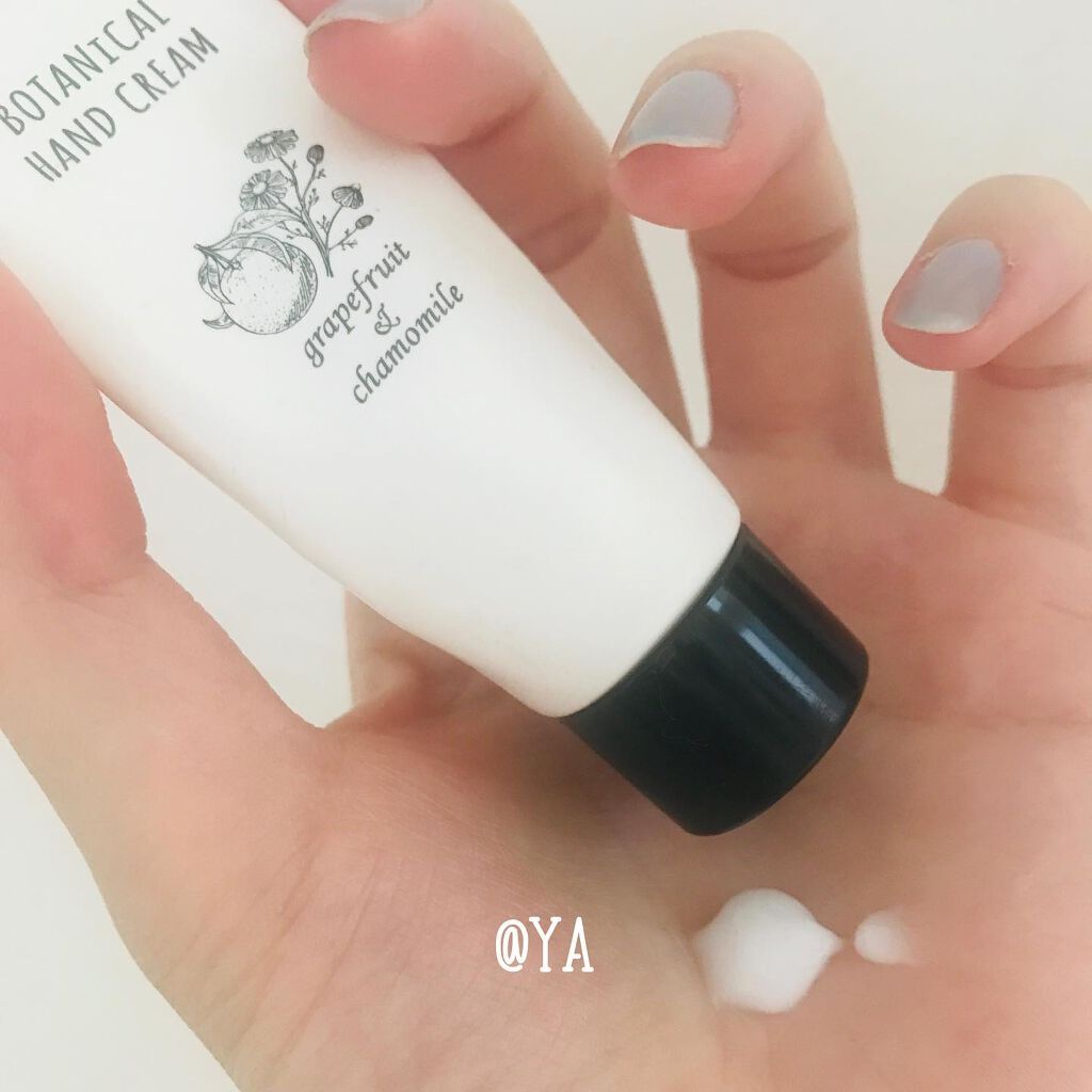 ボタニカルハンドクリーム(マンダリン&ピーチブロッサム )/BOTANIST/ハンドクリームを使ったクチコミ(2枚目)