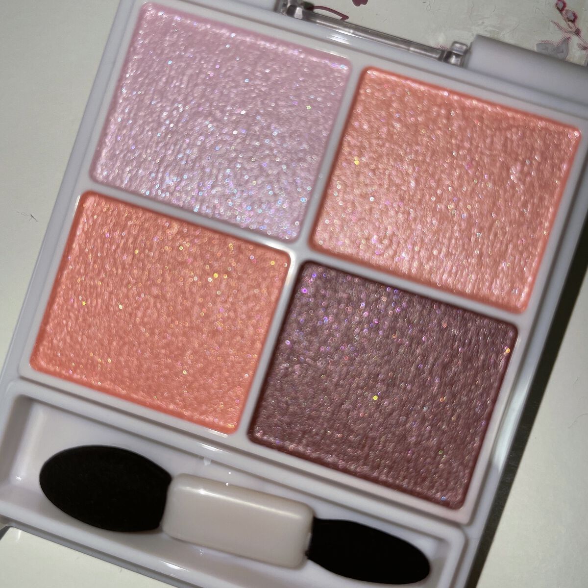 シルキースフレアイズ/キャンメイク/アイシャドウパレットを使ったクチコミ（2枚目）