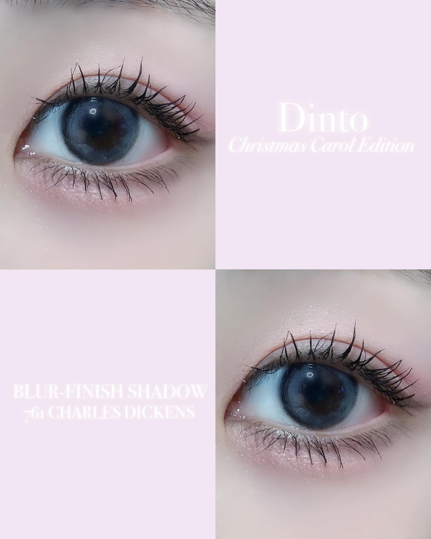 ピンククリスマスキャロルエディション/シャドウパレット+チークセット/Dinto/メイクアップキットを使ったクチコミ(5枚目)