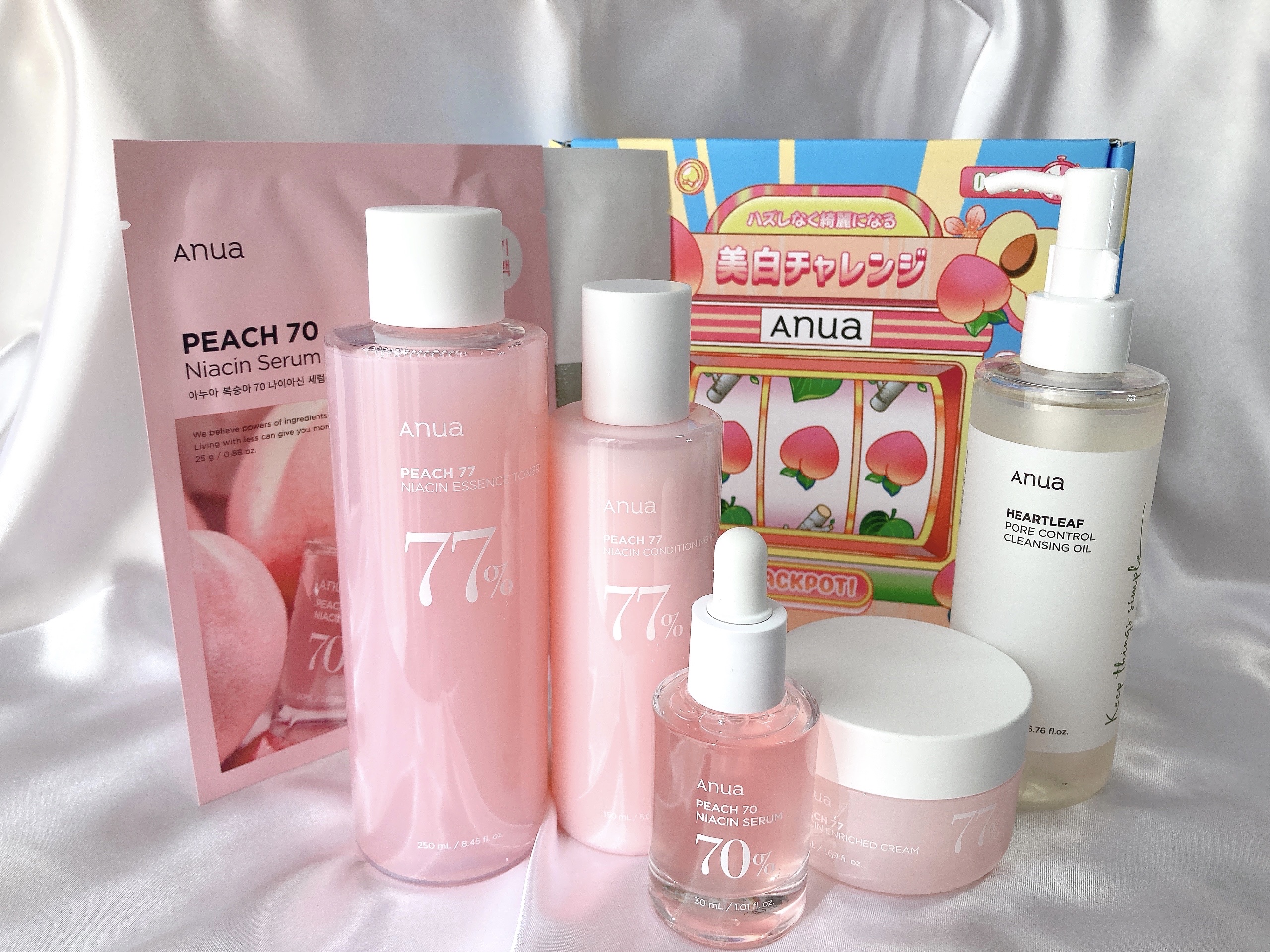 桃77%ナイアシンコンディショニングミルク/Anua/乳液を使ったクチコミ（1枚目）