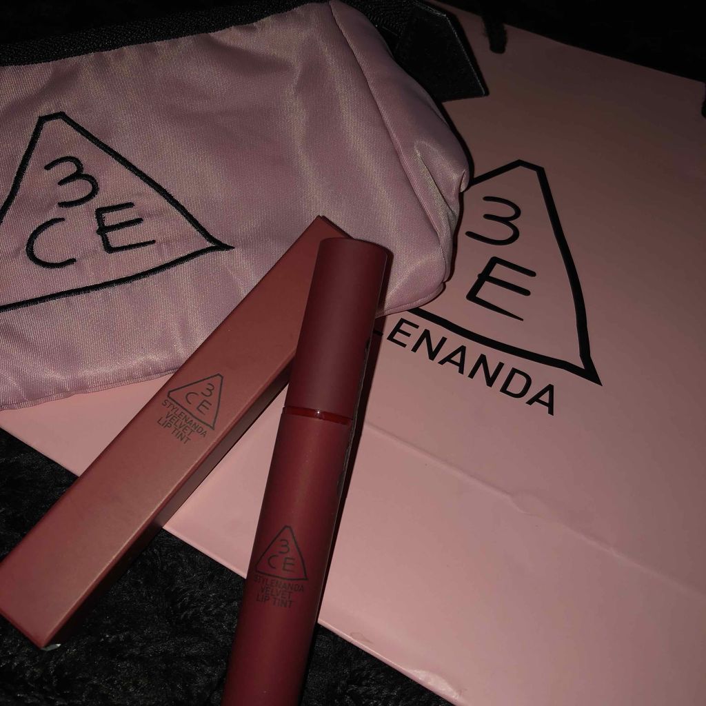 3CE ベルベット リップティント/3CE/リップティントを使ったクチコミ(1枚目)