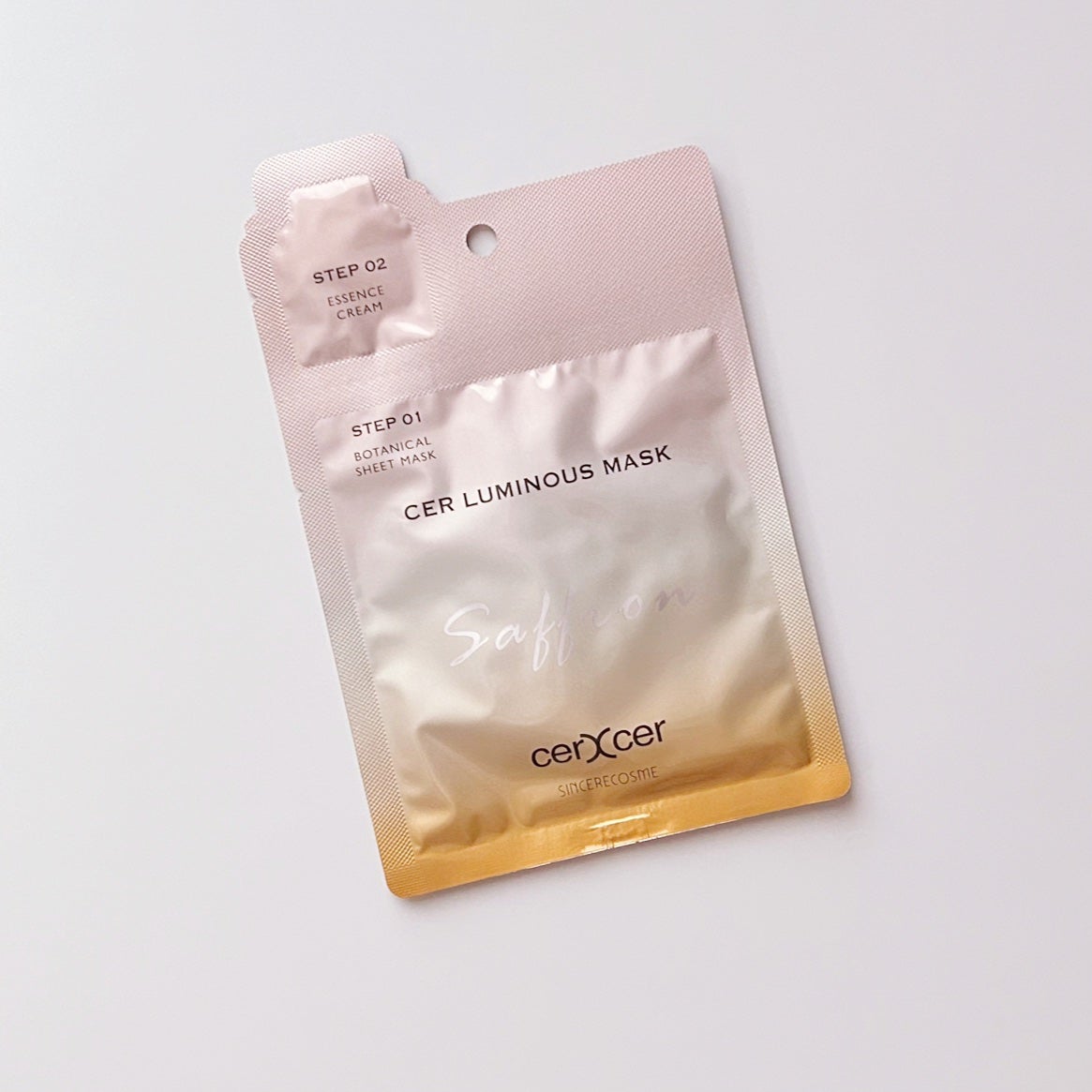 ディープモイスチャー マスク (ケアクリーム付き)/cerXcer/シートマスク・パックを使ったクチコミ(2枚目)