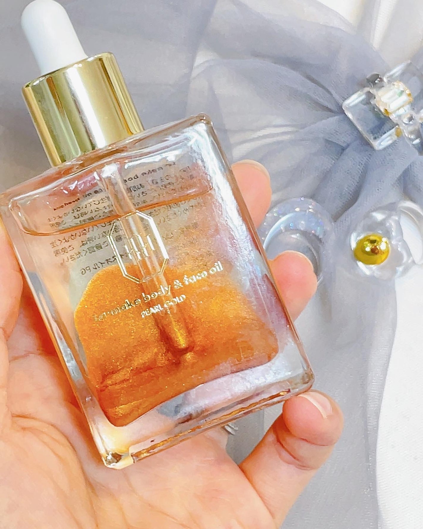 ラ・メイク ボディ&フェイスオイル/H×H/ボディオイルを使ったクチコミ(4枚目)