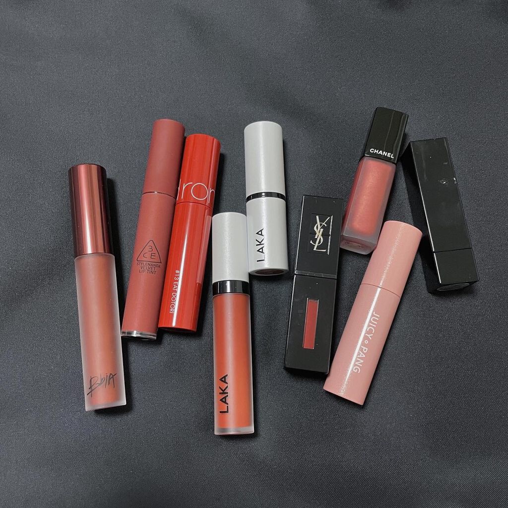 ルージュ ピュールクチュール ヴェルニ ヴィニルクリーム/YVES SAINT LAURENT BEAUTE/口紅を使ったクチコミ(2枚目)