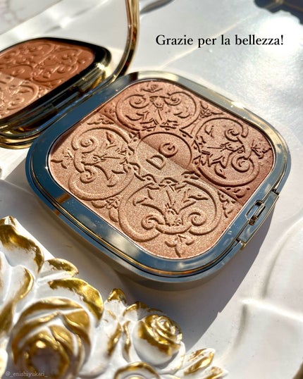 ソーラーグロウ イルミネーティングパウダー デュオ/DOLCE&GABBANA BEAUTY/ハイライトを使ったクチコミ(6枚目)