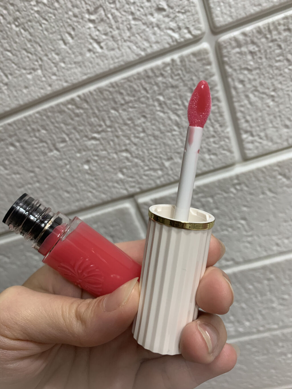 リキッドルージュ ティント(1/5新発売)/PAUL & JOE BEAUTE/リップティントを使ったクチコミ（2枚目）