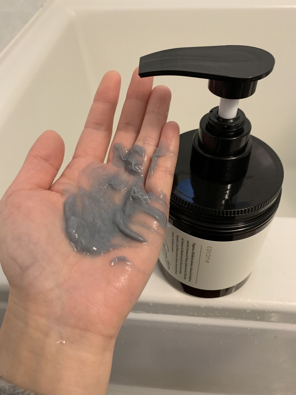 クレイクリームシャンプー（モイスト）/cocone/市販シャンプーを使ったクチコミ（3枚目）