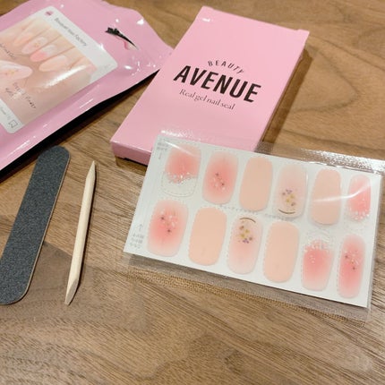 リアルジェルネイルシール/BEAUTY AVENUE/ネイルシールを使ったクチコミ(2枚目)