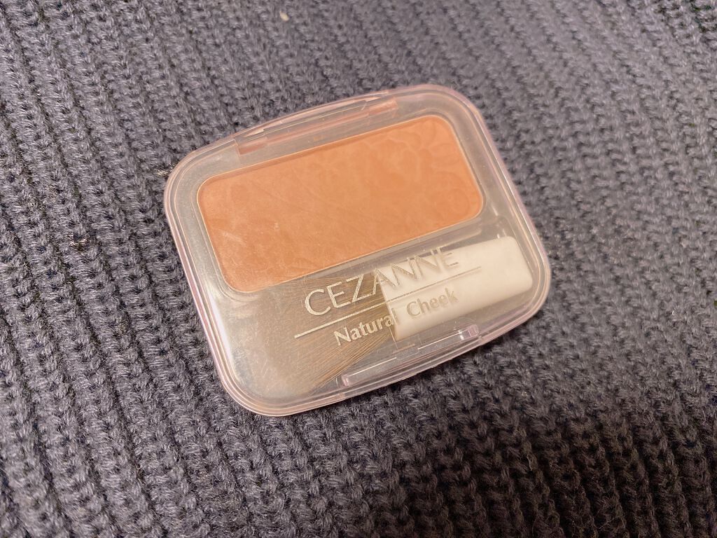 ナチュラル チークN/CEZANNE/パウダーチークを使ったクチコミ（1枚目）