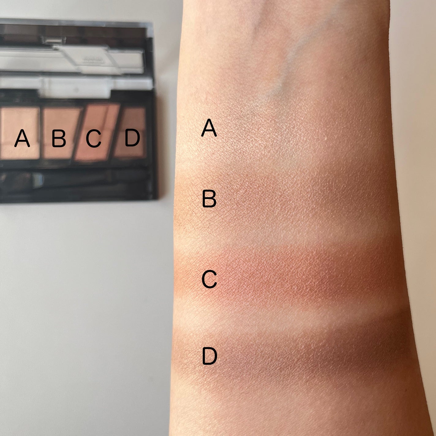 デザイニングブラウンアイズ/KATE/アイシャドウパレットを使ったクチコミ(4枚目)