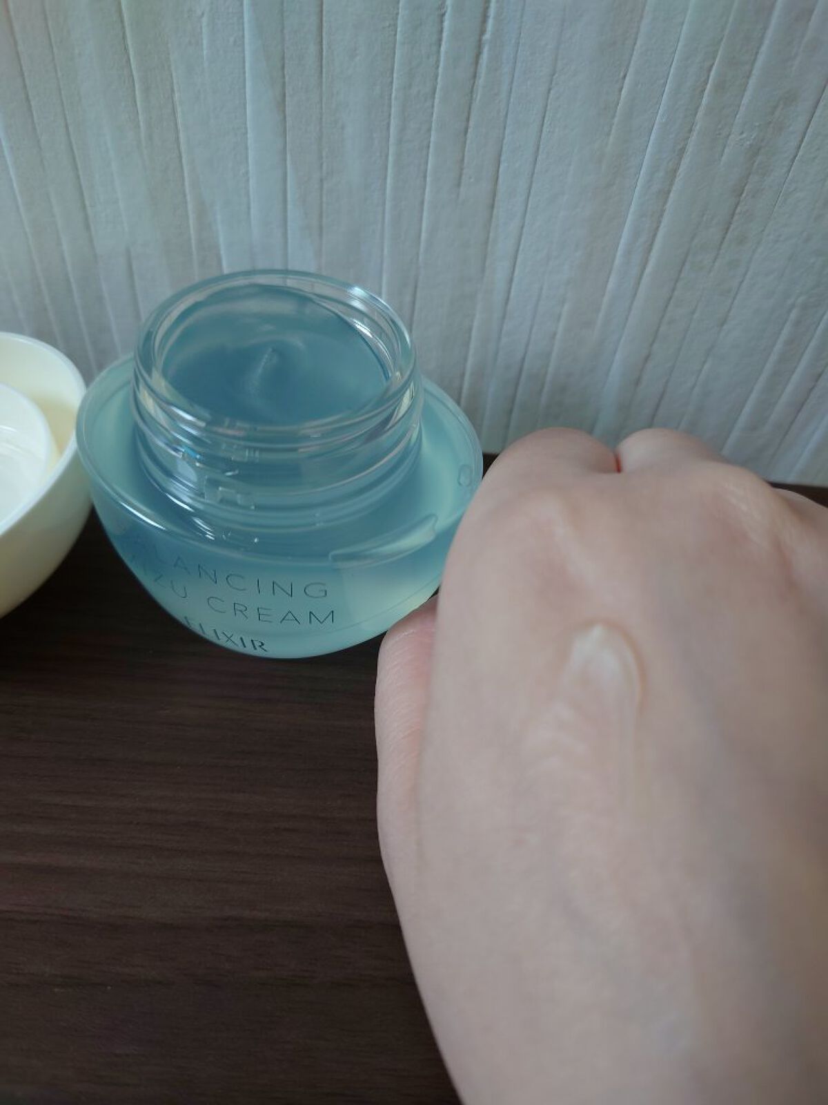  エリクシール ルフレ バランシング みずクリーム/エリクシール/フェイスクリームを使ったクチコミ（3枚目）